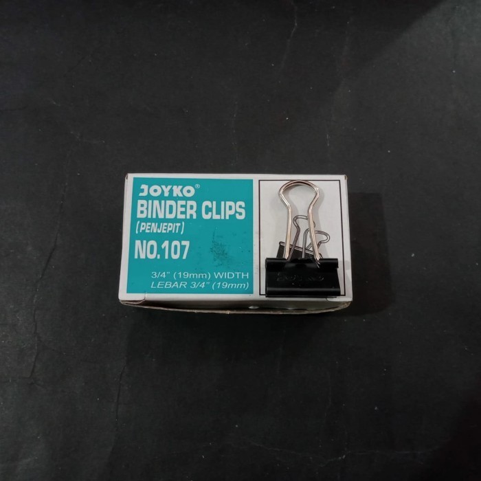 

BINDER CLIPS | BINDER CLIP | PENJEPIT KERTAS - 107