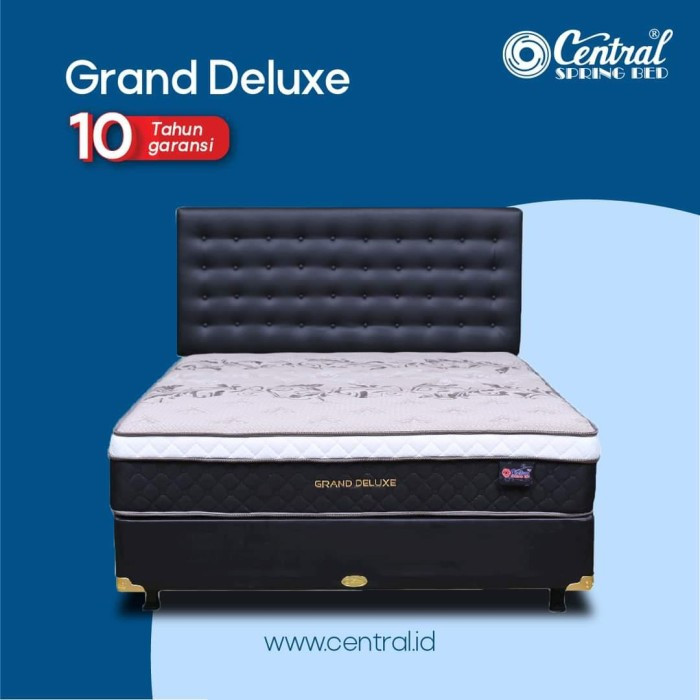 kasur matrass springbed central grand deluxe berbagai ukuran | matrass pilowtop murah berkualitas dari central