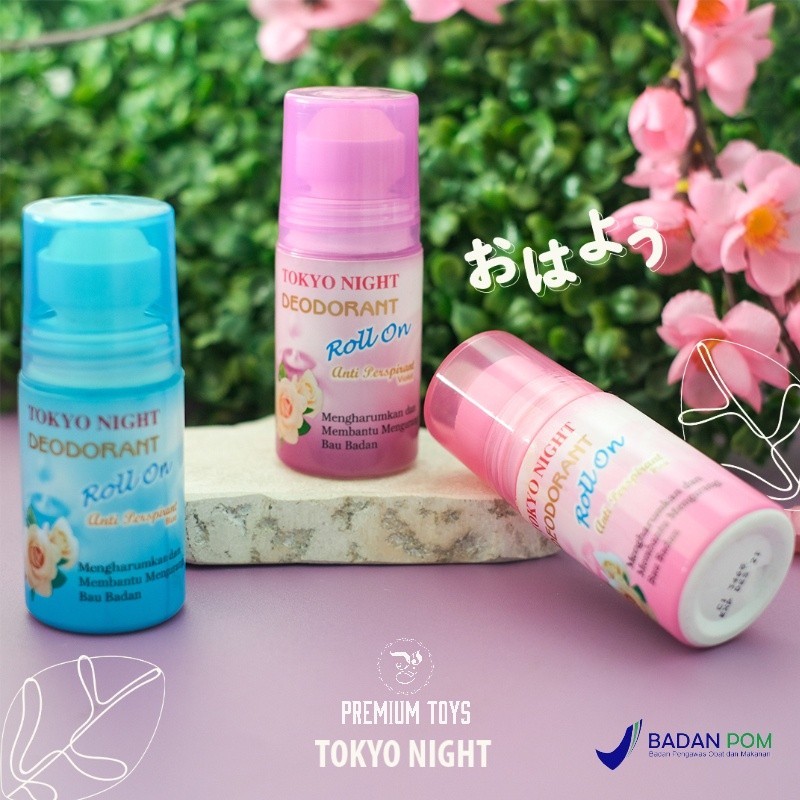 tokyo night deodorant roll on 50ml / tokyo night