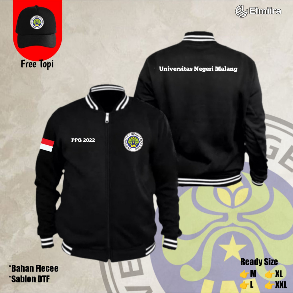 Jaket Ppg Daljab Universitas Varsity