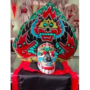 BARONGAN JARANAN / BARONGAN ANAK JARAN KEPANG / CAPLOKAN KAYU AWET / MAINAN BARONG REOG MURAH MERIAH