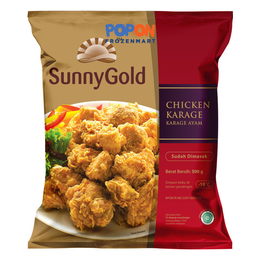 

SUNNYGOLD CHICKEN KARAGE 500GR