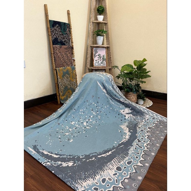 Kain Batik Solo printing Katun premium abstrak