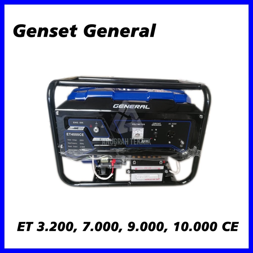 Genset 5000 Watt GENERAL ET 7000 CE