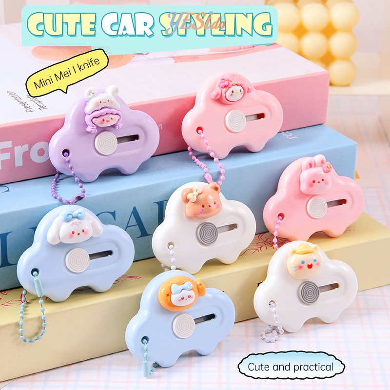 

COD✨ Cutter Sanrio Mini Motif Awan New Edisi / Cutter / Pisau Mini Cinnamoroll Kuromi Melody / Pisau Kecil Cinnamoroll Melody Kuromi-YES