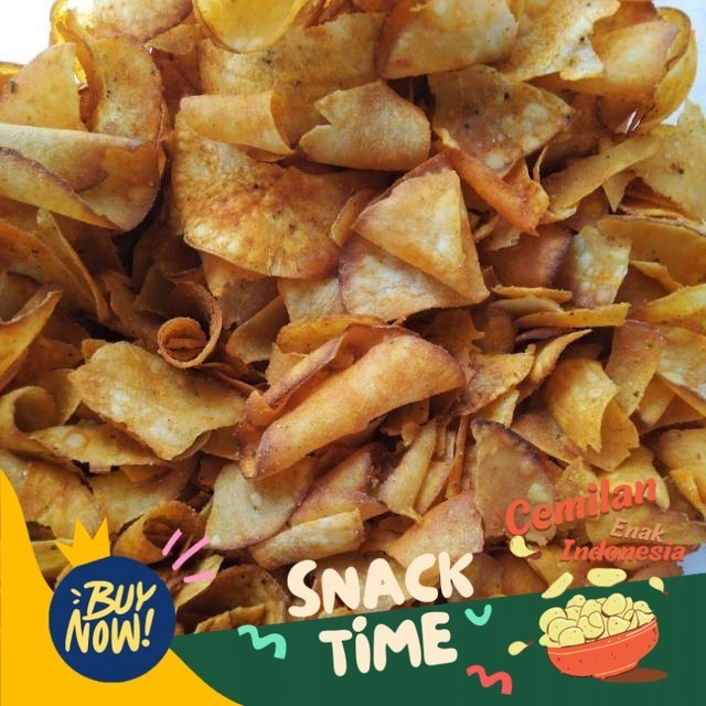 

PROMO HEMAT Keripik Singkong kita aneka rasa 1kg