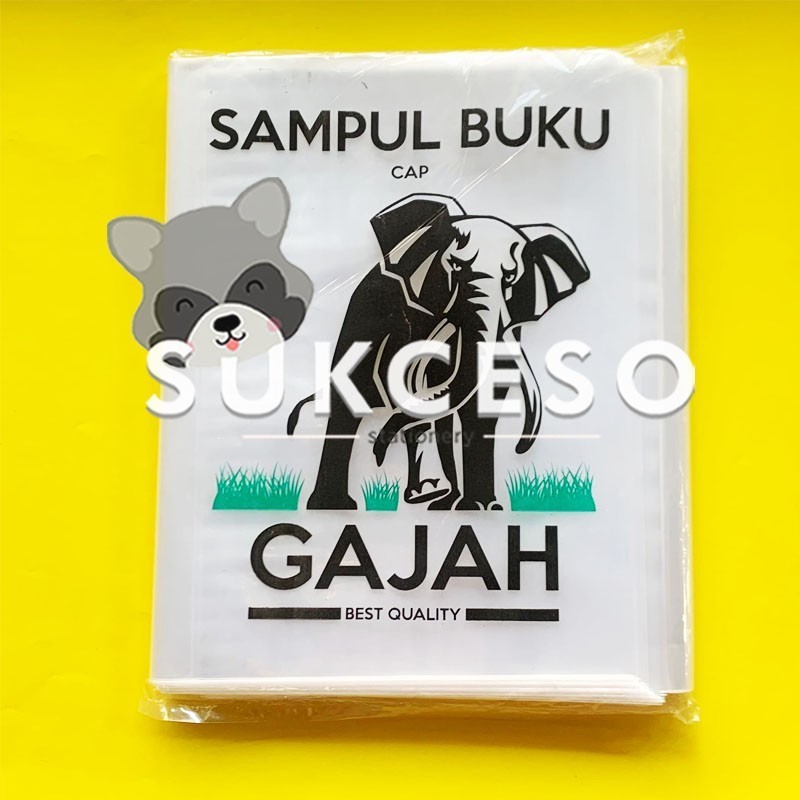 

Sampul Buku Plastik Big Boss / Boxy GAJAH PER PAK ISI 100 LEMBAR