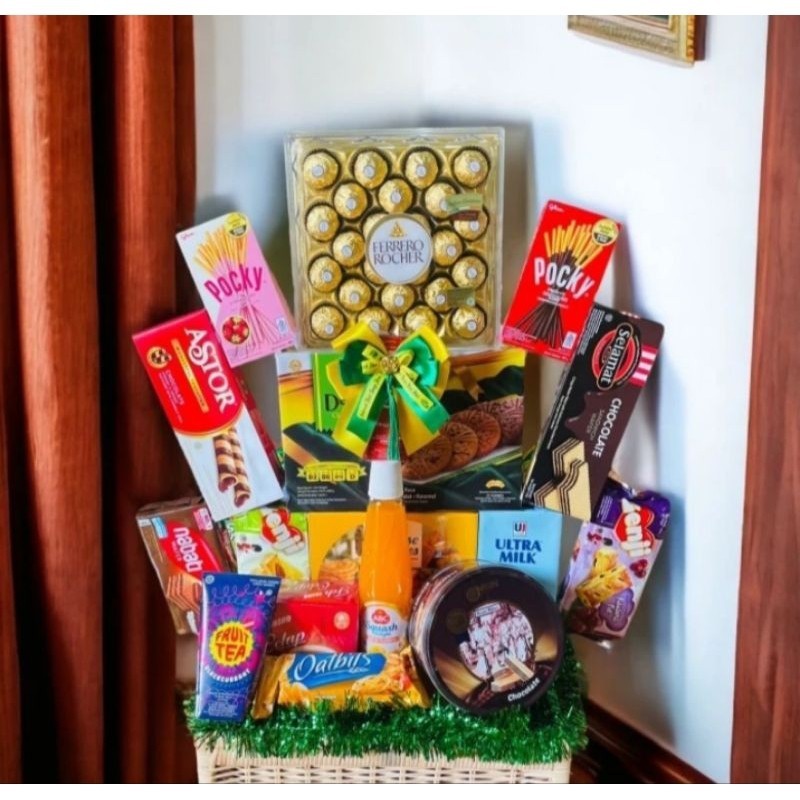 

Parcel Coklat Fererro / Parsel Hari Raya Custom Terbaru
