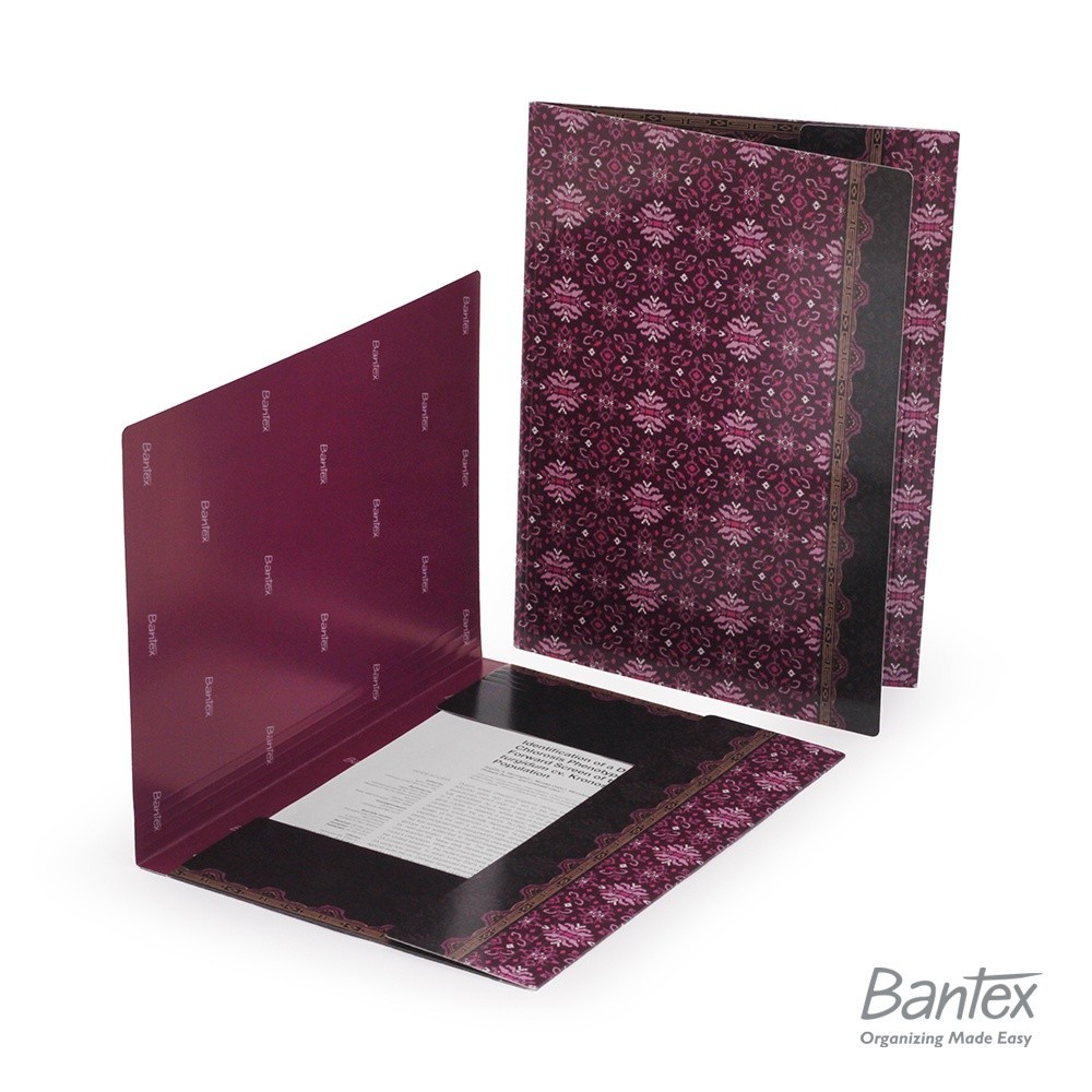 

[Stationery Spectrum] Bantex Carboard Document File Batik Endek Bali – Prembon 3455 51