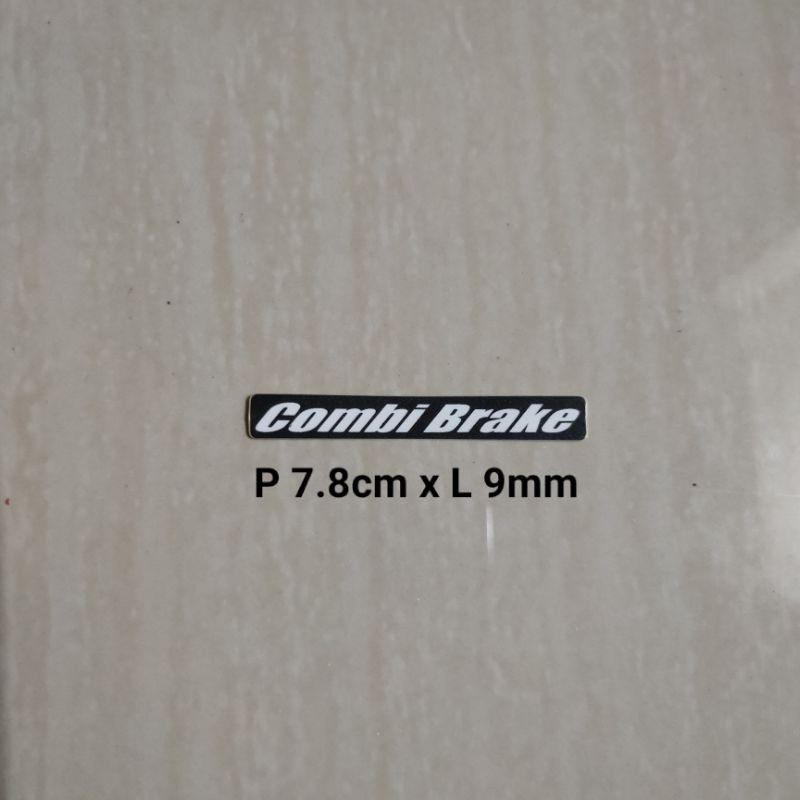 stiker combi brake berkualitas