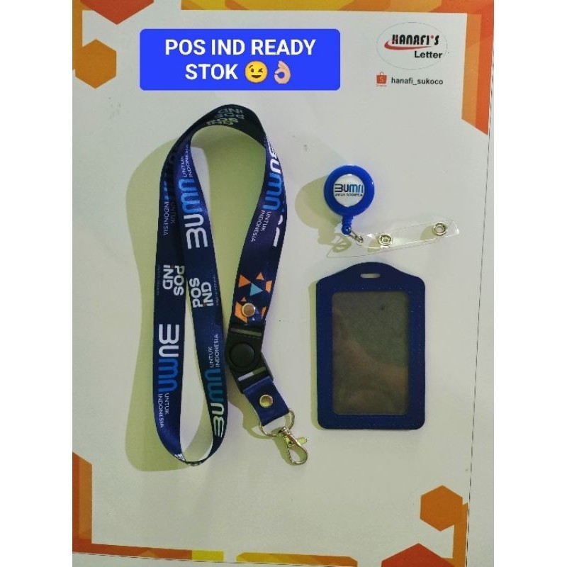 

POS IND Tali id card Pos Indonesia terbaru [READY STOK] Lanyard printing satuan