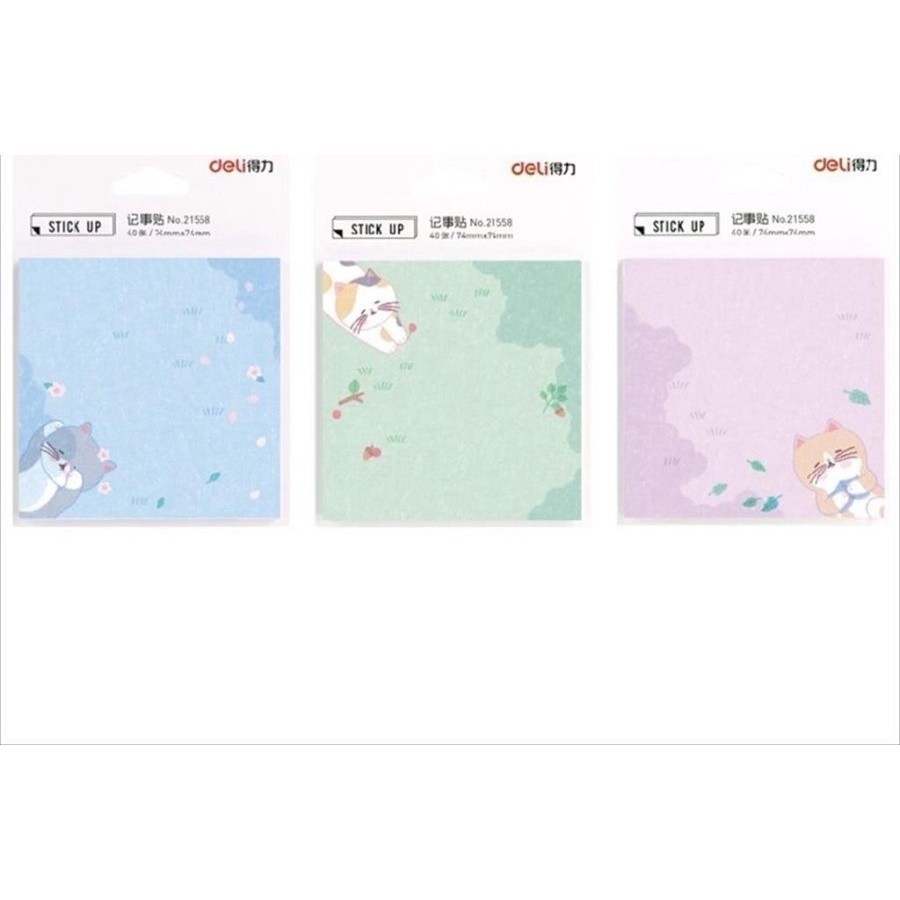 

Sticky notes Deli 74x74mm - 21558