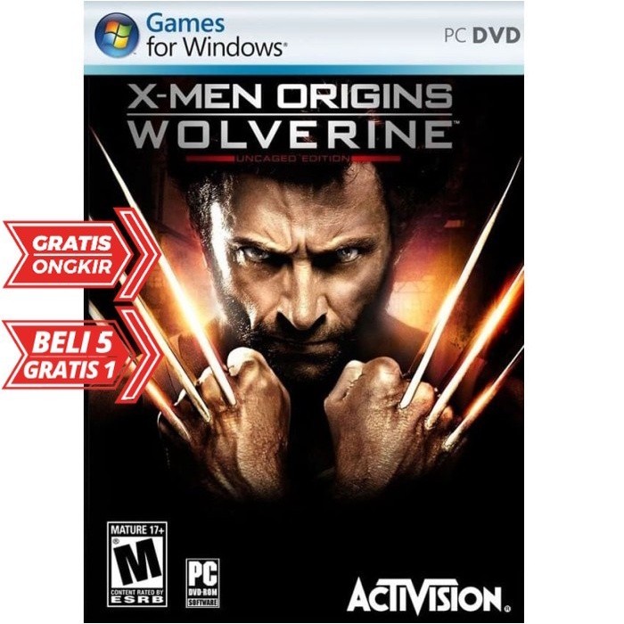 X-Men Origins Wolverine - PC  Game Adventure - Download Langsung Play - GAME PC MURAH
