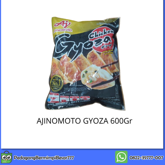 

Chicken Gyoza Ajinomoto 600gr | Ajinomoto Gyoza 30 pcs