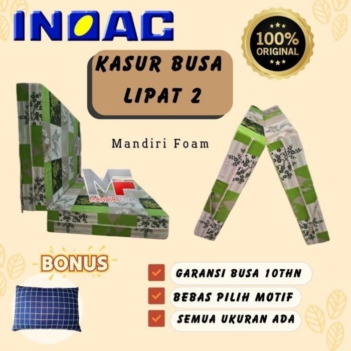 Eksklusif Kasur Busa Inoac Lipat 2 Garansi 10 Tahun Kasur Inoac Lipat
