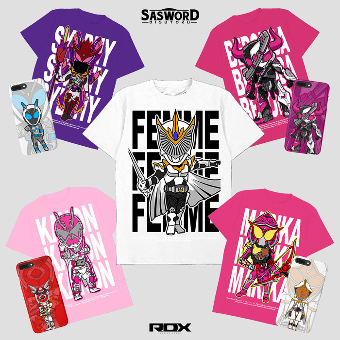Female Kamen Rider Bundle Sasword Distoru X Radixa