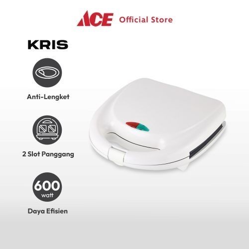 Ace Kris Toaster Sandwich Maker Panggangan Roti Lapis Pemanggang Roti Bread Grill Pembuat Makanan
