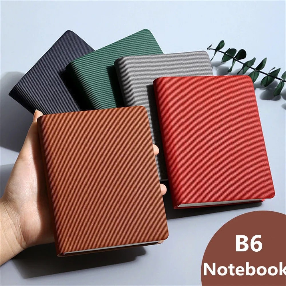 

B6 Pocket Notebook 360 Pages Lined Diary Planner Journal Notepad Stationery For Office School Supplies Portable Notepad Agenda