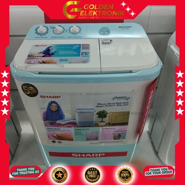 Mesin Cuci SHARP ES-T 99SJ 2 tabung ES-T99SJ 9Kg 99 SJ