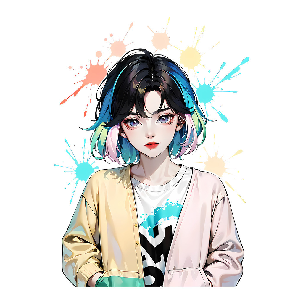 Sablon Baju DTF Sablon Kaos Tema ANIME v2
