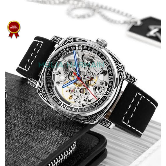 SKMEI Jam Tangan Mechanical Pria Automatic Movement - 9271