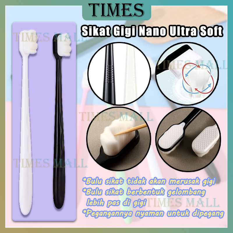 Sikat Gigi Nano Micro/Sikat Gigi Lembut Nano Micro Jepang/Sikat Gigi Nano Ultra Soft/Sikat Gigi Nano