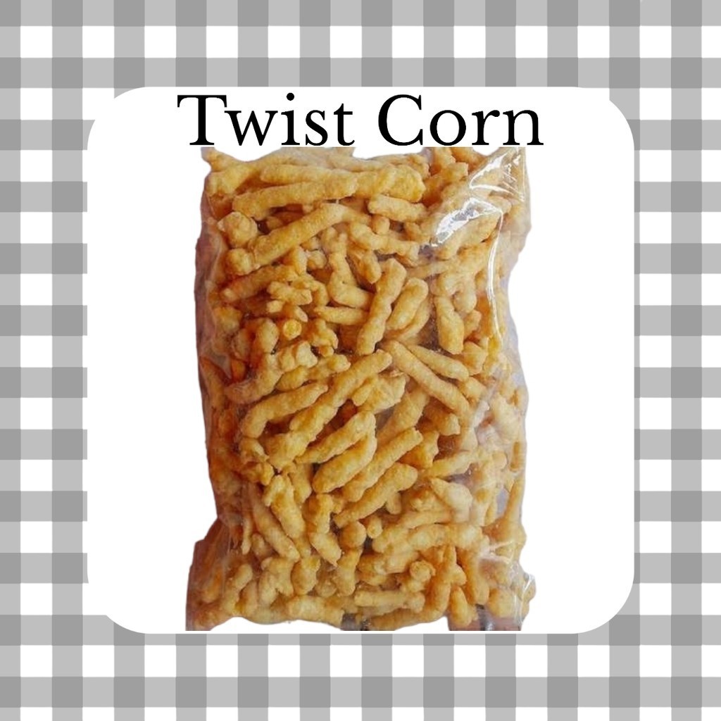 

Snack kiloan Twist Corn Jagung bakar Chitos renyah rasa original Twistko Cemilan Kemasan 500gr