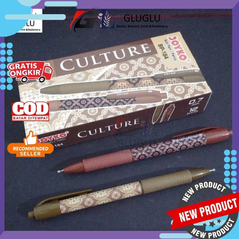 

Pulpen Joyko Culture Bp 184 Lusin Harga Pelajar