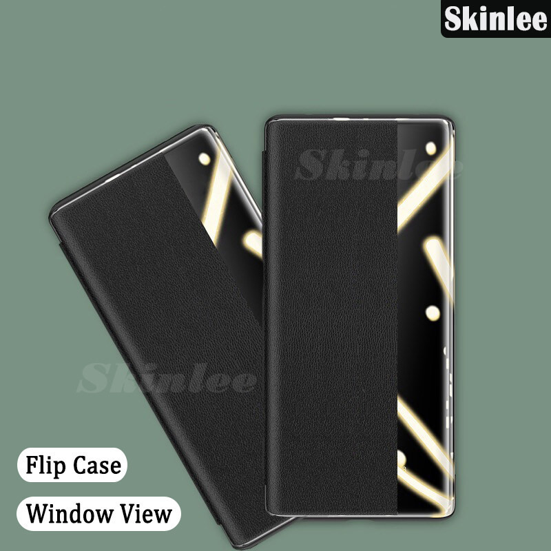 For VIVO X70 Pro Case Original Smart View Window Flip Cover for VIVO X70 Pro Case Auto Sleep Leather