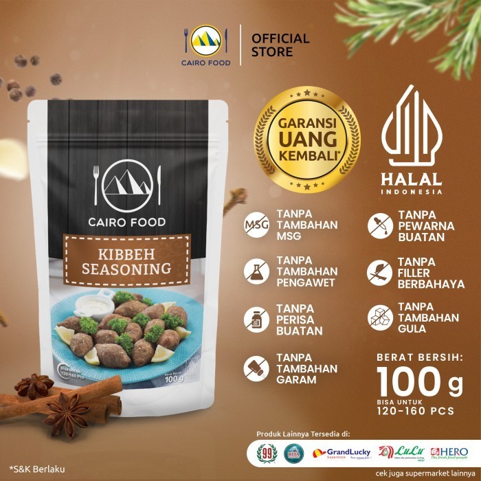 

NEW Bumbu Kibbeh Cairo Food - 100 Gram