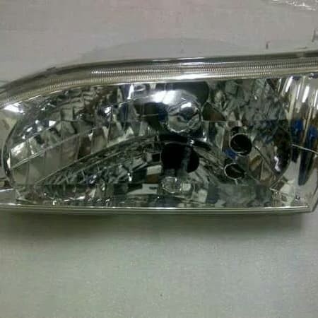 Lampu Depan Head Lamp Headlamp Sen Kristal Chrome Corolla Allnew AE111 PART BARU