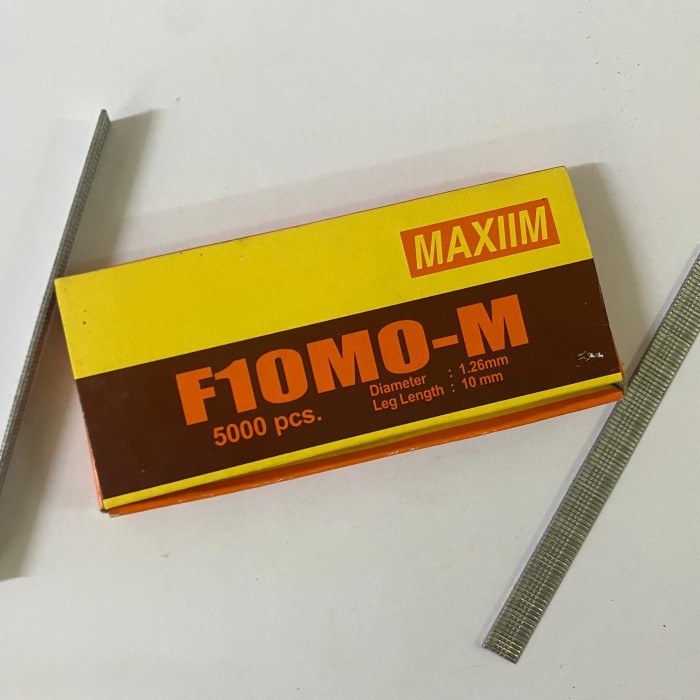 

F10 Maxiim - Paku tembak / Staples - Isi 5000 Pcs