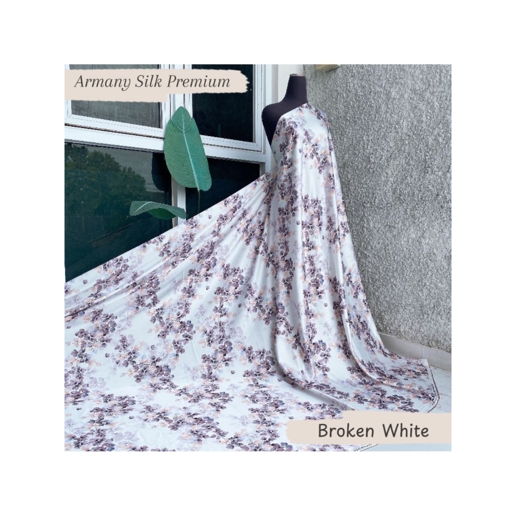 (TERBARU) ARMANI SILK PREMIUM MOTIF | SATIN ARMANI MOTIF | BRIDESMAID BY Husein Textile