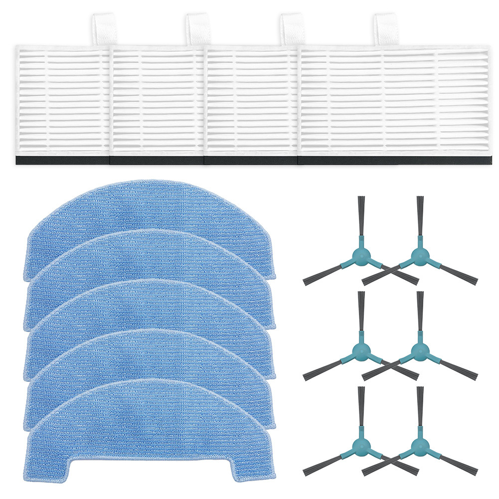 For Mamibot EXVAC700 Pioneer Parts Accessories Main Side Brush Mop Cloth Filter Household Vacuum Cle