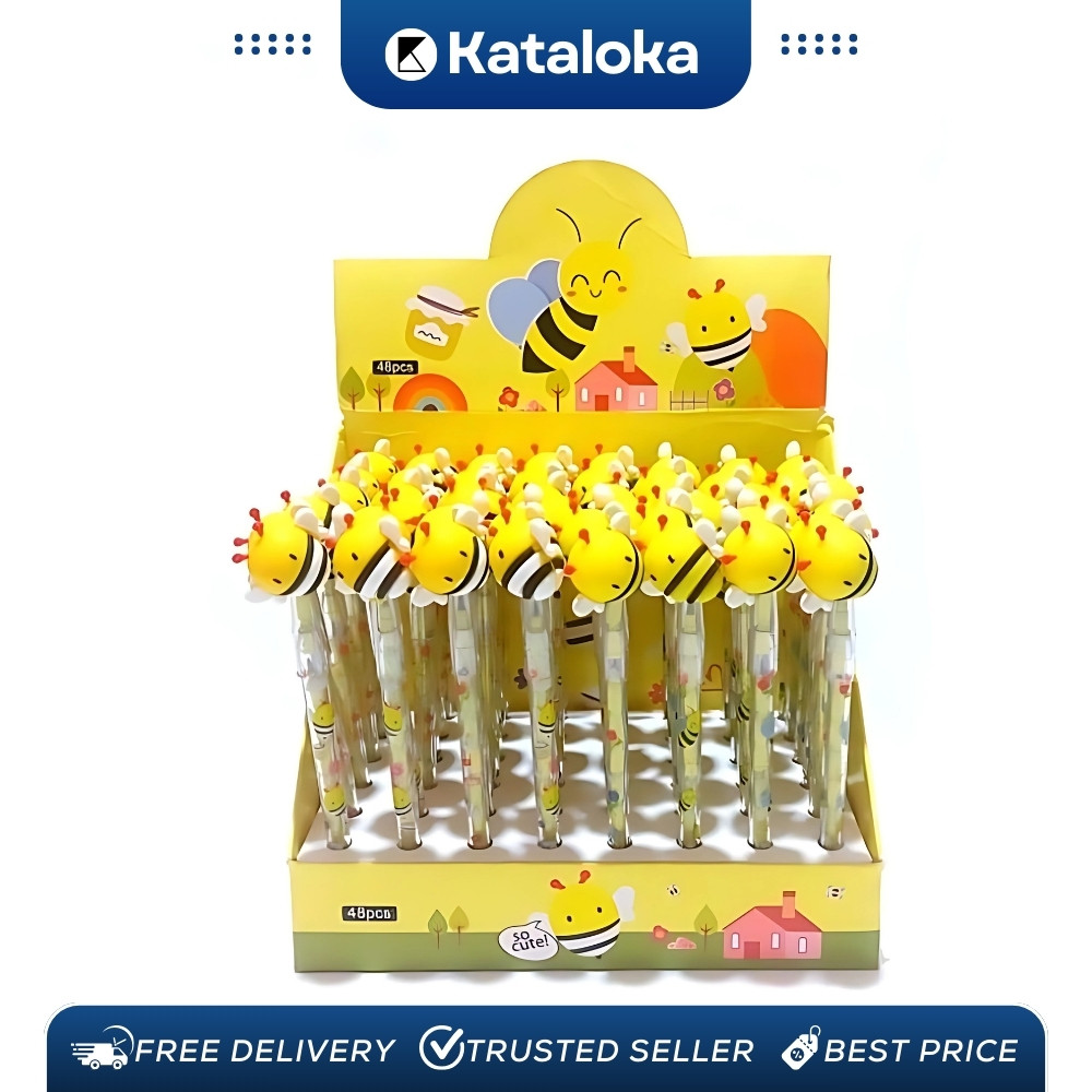 

qwe GROSIR!!! (48pcs) Pensil Lantu Susun/Pensil Susun Karakter/Pensil Cabut/LANTU 1 Box Besar