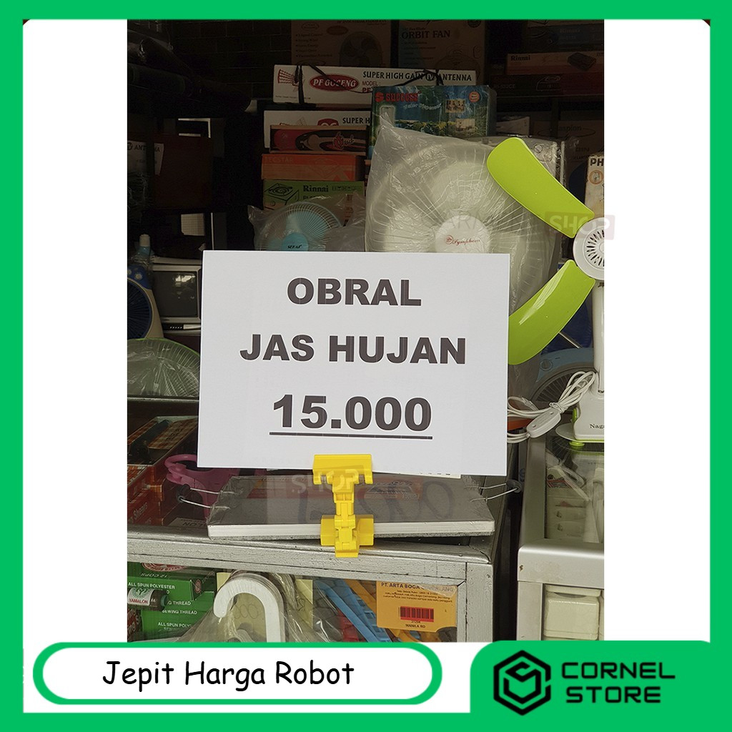 

CORNELSTORE JEPIT OBRAL COCOK UNTUK PENJEPIT HARGA DI TOKO / SUPERMARKET / BUTIK