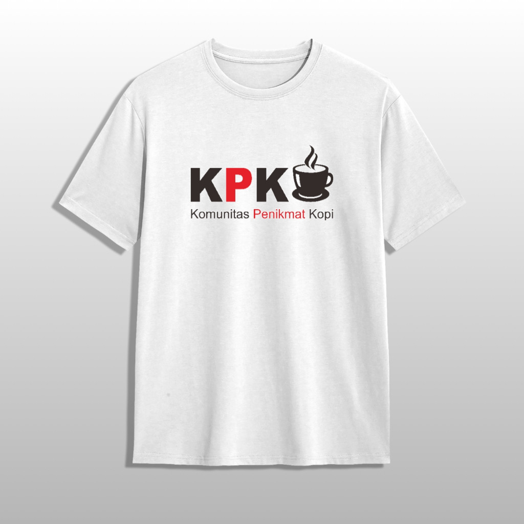 Kaos Plesetan KPK Komunitas Pecinta Kopi (48) Katun Combed