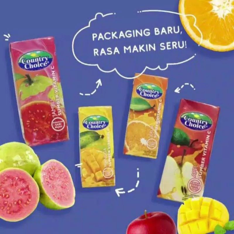 

country choice juice 250 ml - ABH