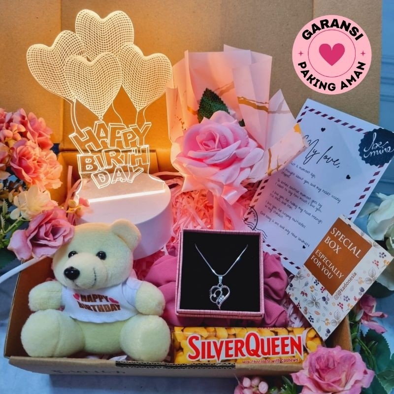 

Kado Cantik Unik Murah Hampers Hari Raya Idul Fitri / Kado Ulang Tahun Cewek / Hampers Ulang Tahun Pacar / Birthday Giftbox ( AYUDIA )