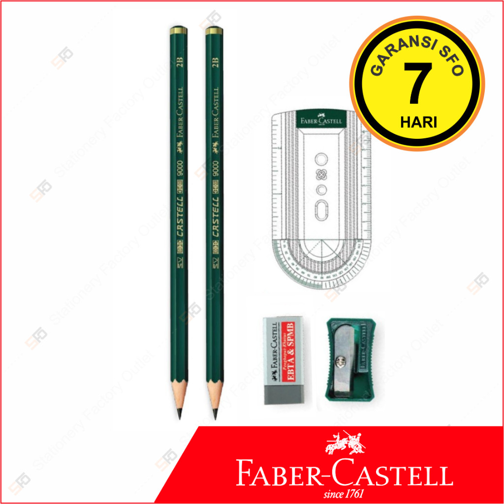 

Alat Tulis MurahPaket Ujian Faber Castell Standart - SFO Semarang Official