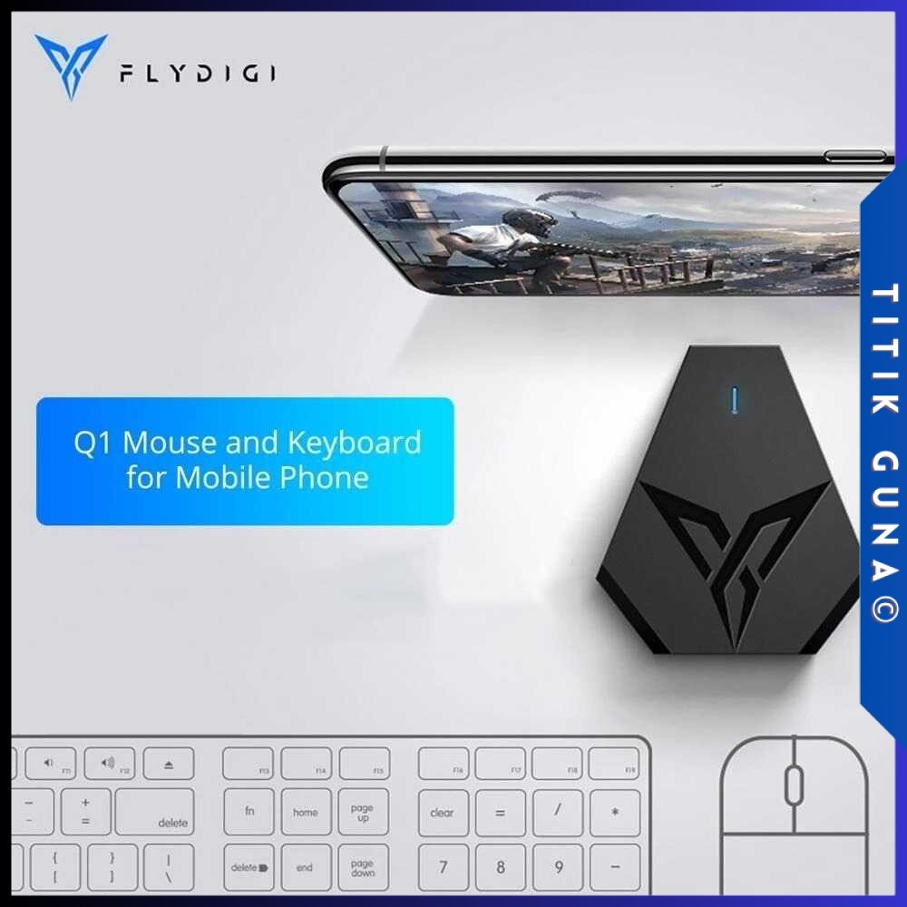 Flydigi Bluetooth Adapter Teclado Converter Mouse and Keyboard - FeiZhi Q1 [TITIKGUNA]