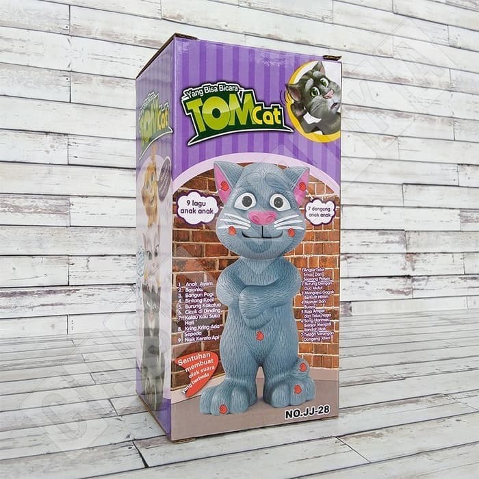 New Collection Kids Mainan Edukasi Kucing Tomcat JJ-28 Bahasa Indonesia