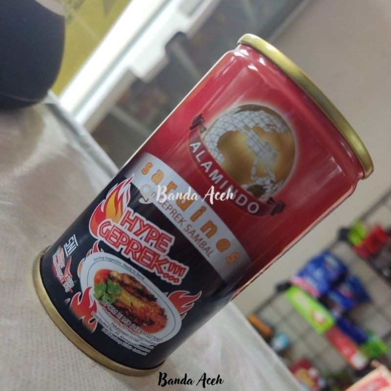 

(Aceh) Sarden Alam Geprek 155g