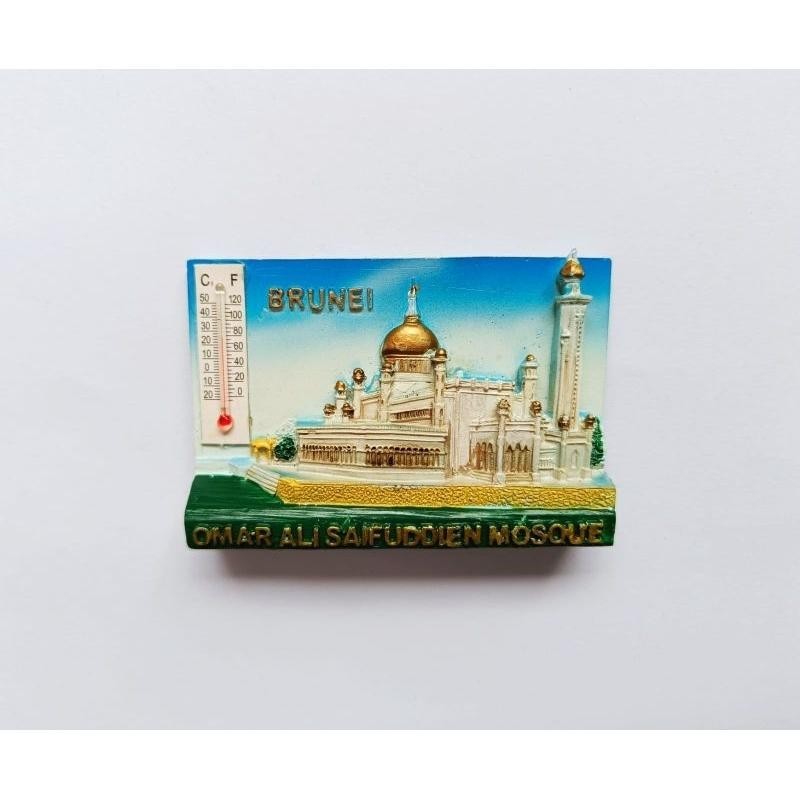 Souvenir magnet kulkas Brunei oleh oleh negara Brunei