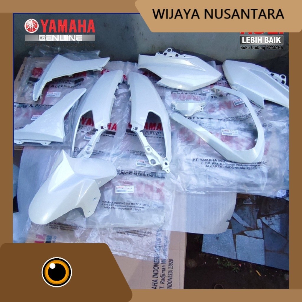 FULL SET BODY HALUS NMAX N MAX OLD 2016-2019 PUTIH ORIGINAL YAMAHA
