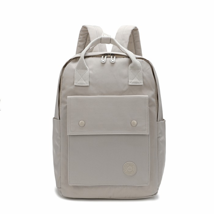 Mark HARUICA BAG 80111 ransel backpack wanita tas sekolah ( waterproof ba - Off White
