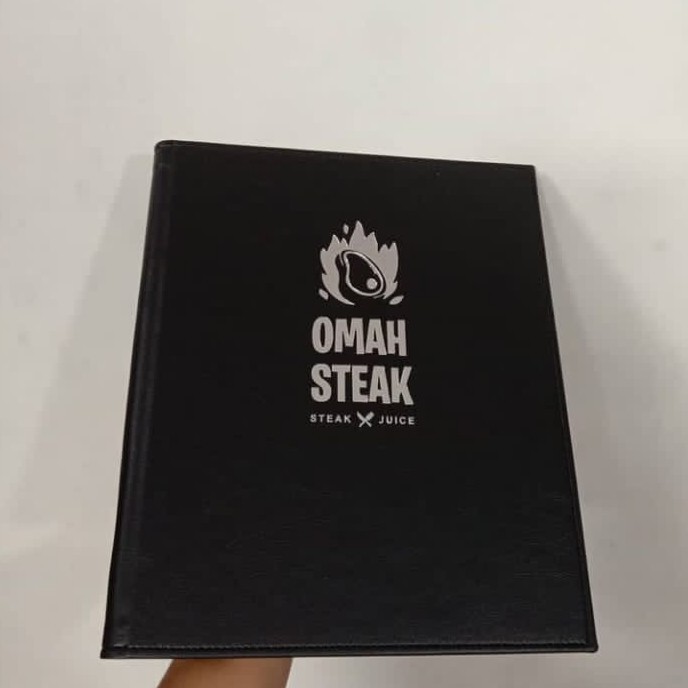 

cover menu cafe a4 logo custom
