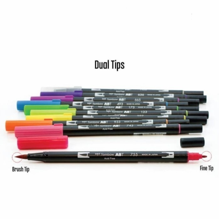 

PROMO!! -Tombow Dual Brush Pen Bright Palette ABT Set 10 pcs