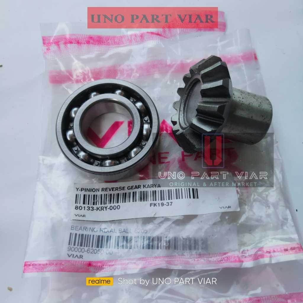 Viar Gigi pinion 13T / gear gearbox viar original viar 150 200cc + laker pinion /bearing 6205 gearbo