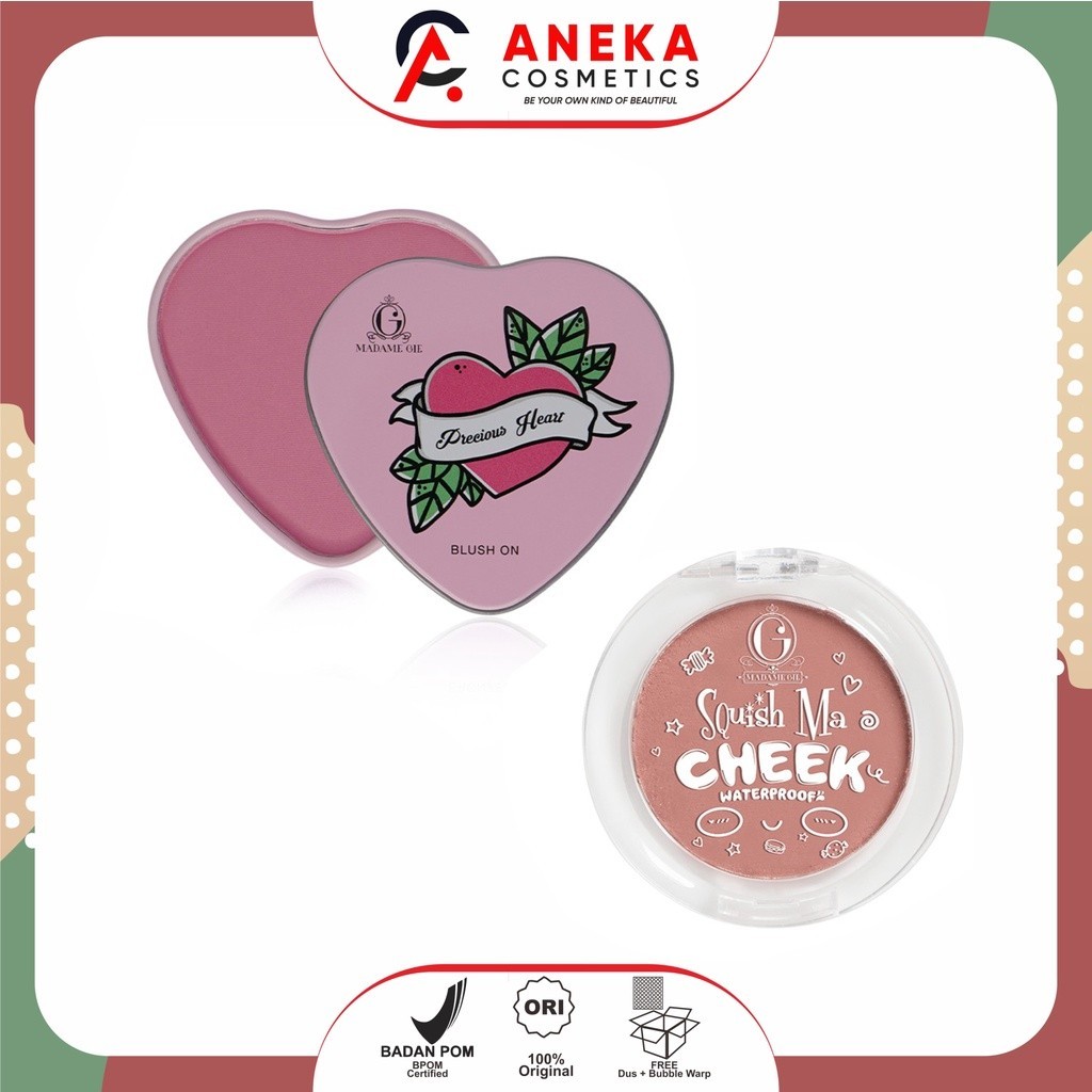 MADAME GIE PRECIOUS HEART BLUSH ON